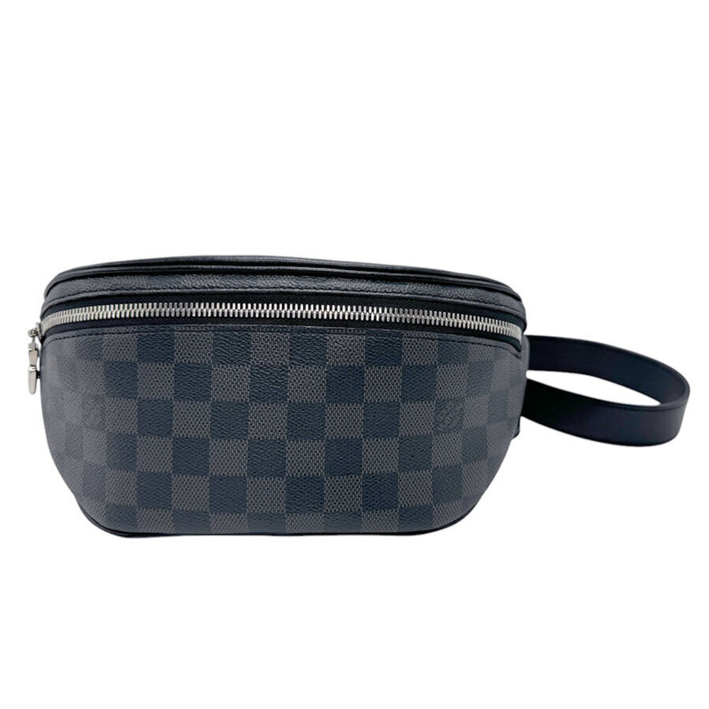 Louis Vuitton Waist Bag Body Damier Bum Canvas Graphite Black